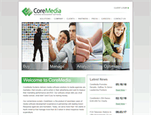 Tablet Screenshot of coremedia-systems.com